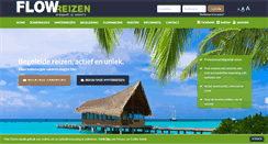 Desktop Screenshot of flowreizen.nl